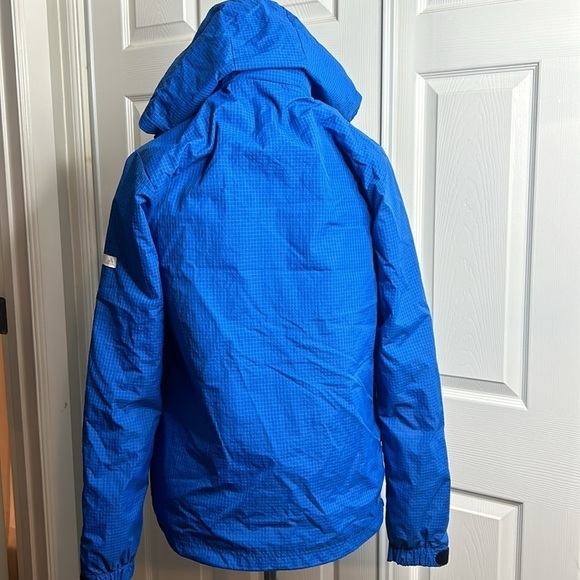 Adidas 2 In 1 Coat Blue M/L Removable Liner Cold Winter - Picture 3 of 9